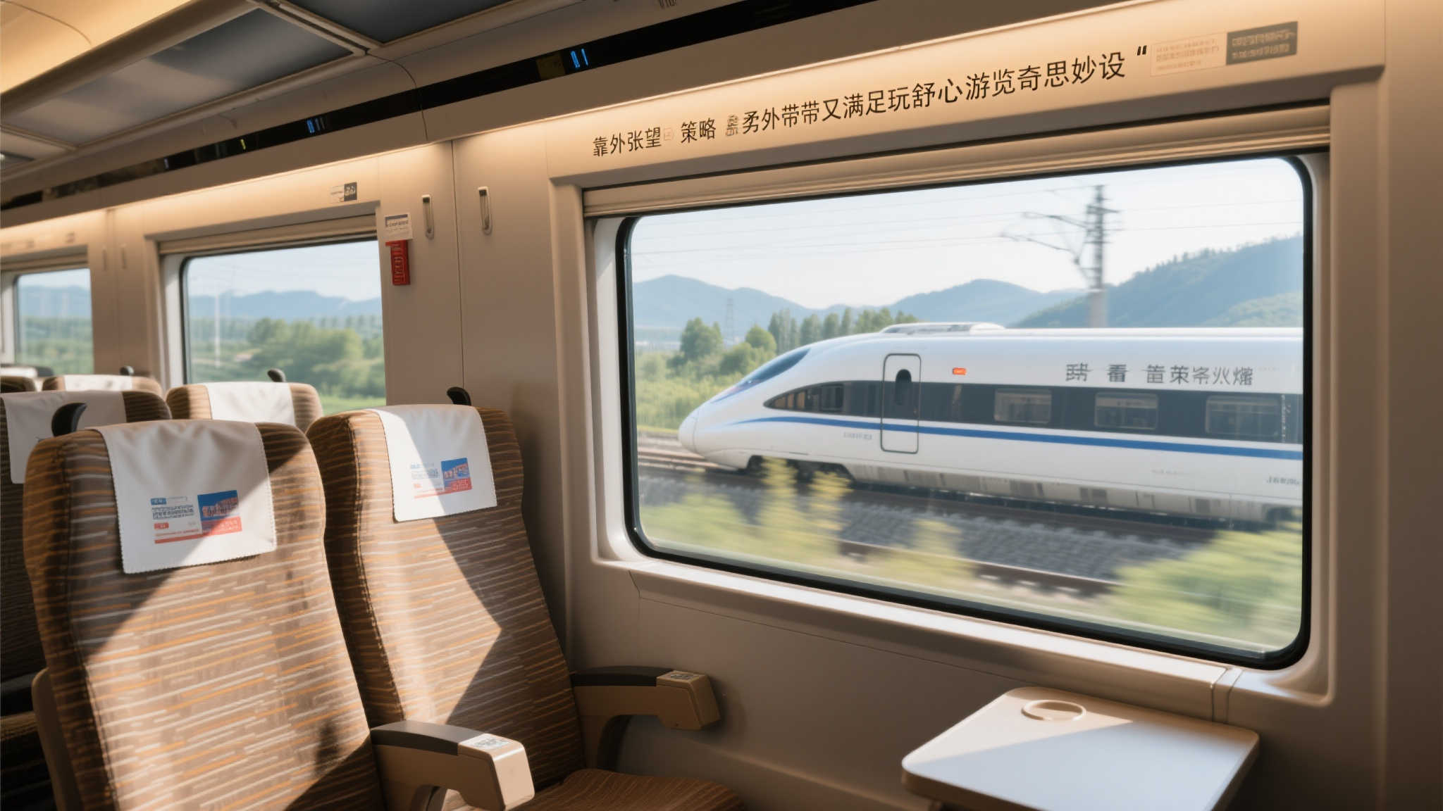 高铁F座备受追捧，被赞为观景首选！